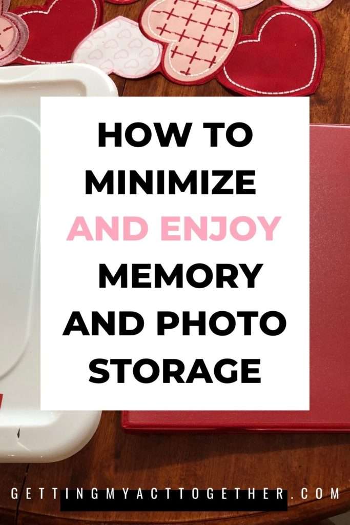 How to Minimize and Enjoy Memory and Photo Storage
